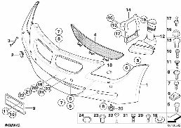 M TRIM, FRONT