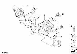 Hochdruckpumpe diagram for BMW MINI Clubman R55 Cooper d