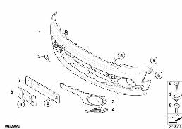 AEROKIT, TRIM COVER, FRONT