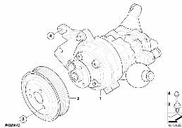 POWER STEERING PUMP/DYNAMIC DRIVE