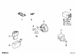 ALARM SYSTEMS diagram for BMW 3 Series E36 325i