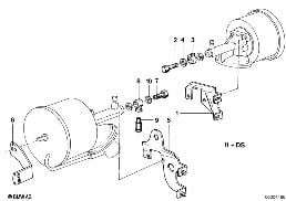 BRAKE SERVO UNIT/MOUNTING