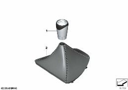 PERFORMANCE SHIFT KNOB diagram for BMW 3 Series E46 318i
