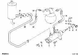 HYDRAULIC BRAKE SERVO UNIT diagram for BMW 6 Series E24 635CSi
