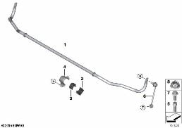 STABILIZER, REAR