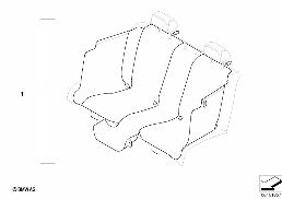 Couverture universelle diagram for BMW 1 Series E82 120i