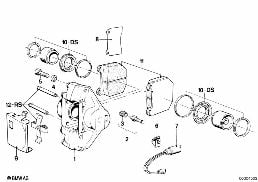FRONT BRAKE PAD WEAR SENSOR/ATE