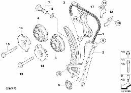 Mechanizm ster.-łańcuch sterujący