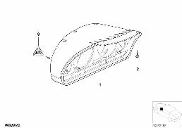 INSTRUMENT CLUSTER diagram for BMW 3 Series E46 318i