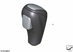 RETROFIT, SELECTOR LEVER GRIP diagram for BMW 3 Series E90 LCI 323i