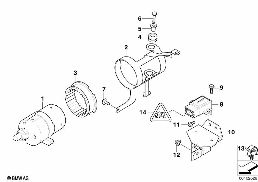 DSC COMPRESSOR/SENORS/MOUNTING PARTS