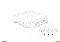 BASIC DDE CONTROL UNIT diagram for BMW X5 E53 3.0d