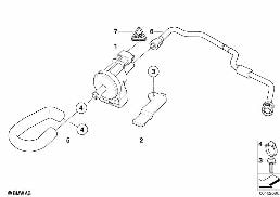 FUEL TANK BREATHER VALVE diagram for BMW 3 Series E92 M3