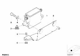 FLOW HEATER ELECTR. diagram for BMW 3 Series E46 330xd