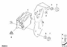 Réchauffement continu électr. diagram for BMW X3 E83 LCI 2.0d