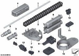 REPAIR PARTS, OPTICAL FIBRE CABLE