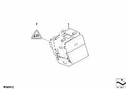 SWITCH CENTER, CENTER CONSOLE, LEFT diagram for BMW 5 Series E60 LCI 535xi