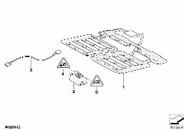 ELECTR. COMPON. SEAT OCCUPANCY DETECTION diagram for BMW Z4 E86 M3.2