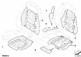 SEAT HEATING diagram for BMW 3 Series E92 LCI 328xi