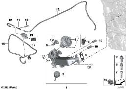 POLLUTANT REDUCTION COOLING diagram for BMW 1 Series E82 123d