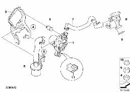 EMISSION CONTROL-AIR PUMP diagram for BMW 5 Series F11 530i
