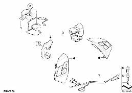STEERING WHEEL ELECTRONIC CONTROL diagram for BMW 6 Series E64 LCI 650i