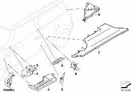 BOX SECTION COVER, SIDE FRAME, LEFT