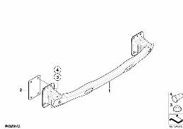 ส่วนรองรับ, ด้านหลัง diagram for BMW X5 E70 3.0si