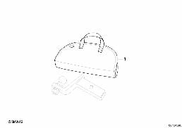 Trailor Assessory diagram for BMW X5 E70 3.0si