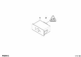 音頻插座 diagram for BMW MINI Cabrio R52 Cooper