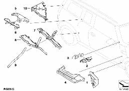 BOX SECTION COVER, SIDE FRAME, RIGHT