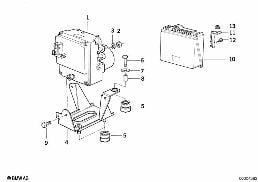 ANTI BLOCK SYSTEM-CONTROL UNIT