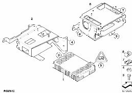 DAB-Tuner diagram for BMW X6 E71 35dX