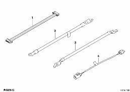 VARIOUS ADDITIONAL WIRING SETS diagram for BMW X3 E83 LCI 1.8d
