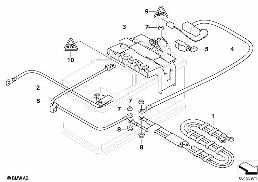 BATTERY LEAD/DISTRIBUTION BOX, REAR diagram for BMW Z4 E89 18i