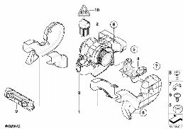 Ventilador trasero diagram for BMW X6 E71 30dX