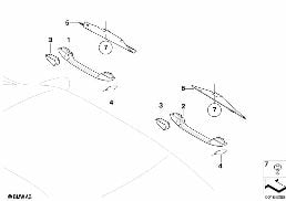 HANDLE diagram for BMW 3 Series E46 318i
