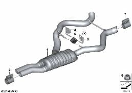 CENTER MUFFLER