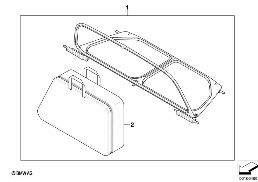 Déflecteur d'air diagram for BMW 1 Series E88 118i