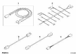 MAIN HARNESS, EXTRA AUDIO COMPONENTS