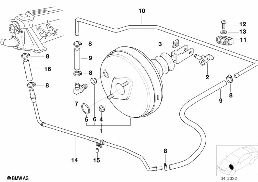 BRAKE SERVO UNIT ABS