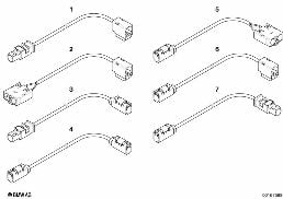 Przewód anteny uniwers. diagram for BMW 6 Series E63 LCI 650i