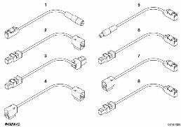 Przewód anteny uniwers. diagram for BMW 6 Series E63 LCI 650i