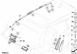 AIRBAG diagram for BMW Zinoro M12 1E
