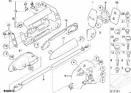 FRONT DOOR CONTROL/DOOR LOCK
