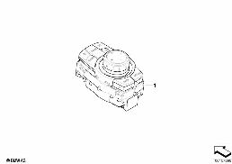 CONTROLLER FROM 09/2008 ONWARD diagram for BMW 5 Series E61 LCI 530d