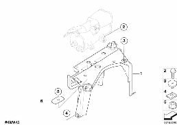 ACTIVATED CHARCOAL FILTER/MOUNTING PARTS