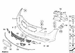 TRIM COVER, FRONT