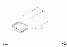 後付セット、DVD チェンジャー diagram for BMW X6 E71 30dX