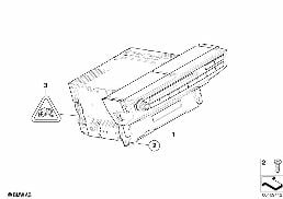 CCC CD diagram for BMW X6 E71 35dX